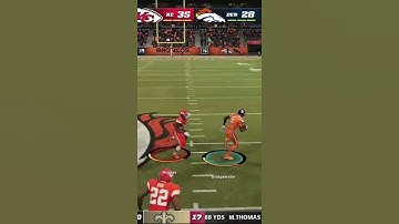 Teddy B is just too fast in Madden 22 #shorts