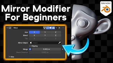 Mirror Modifier for Complete Beginners (Blender Tutorial)