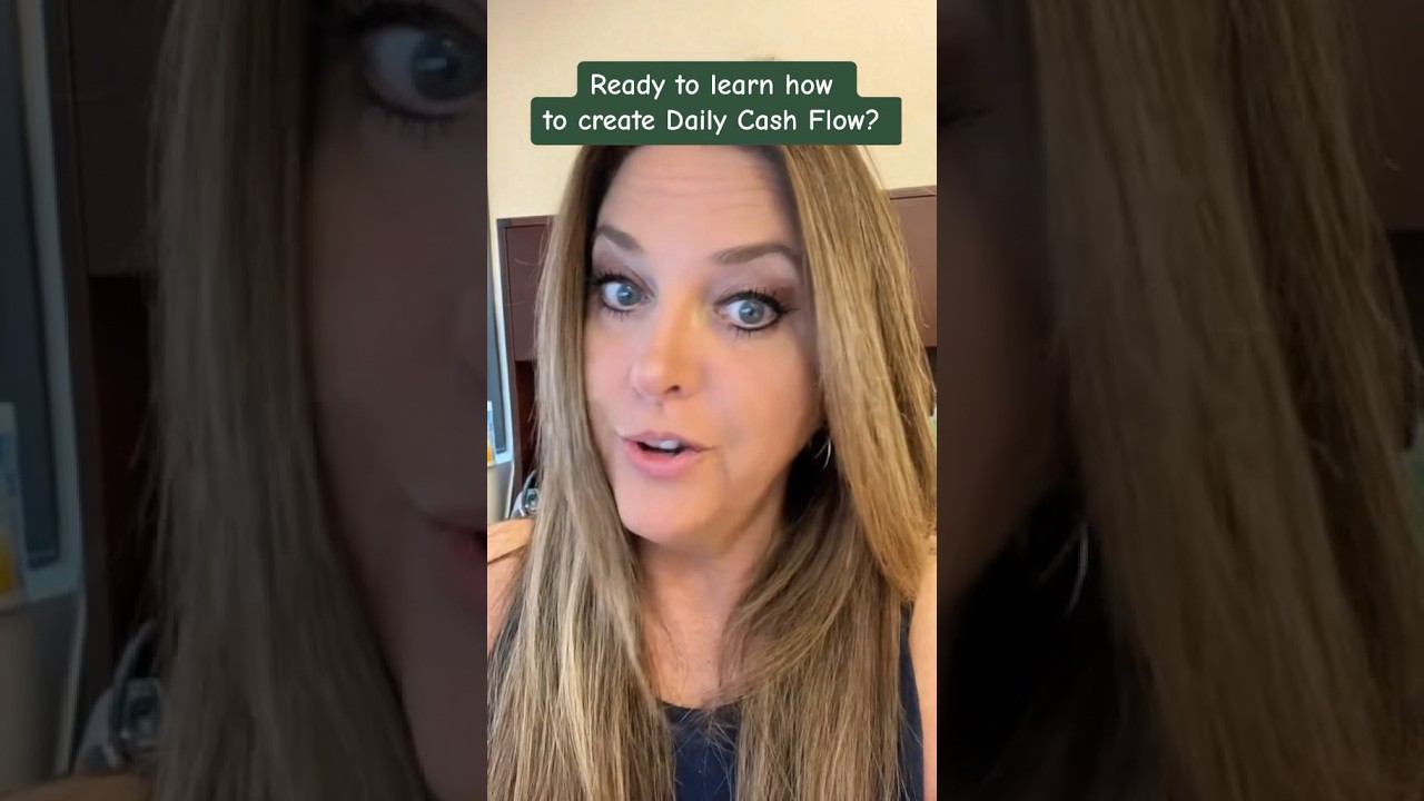 Learn how to have daily cash flow. 