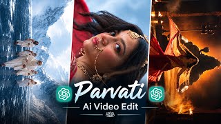 Jab Zid Pe Aa Gayi Parvati Song AI Video Editing | Trending Parvati AI Video Editing Tutorial screenshot 4