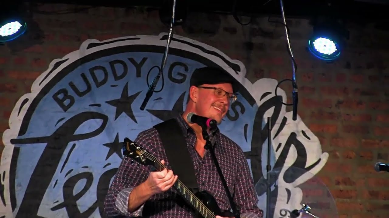 Marty "Big Dog" Mercer, plays "Windy City Blues" written by himself