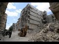 حي المعادي بحلب.. جولة خاصة بين الأحياء المتصدعة