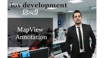 MapView Annotation || iOS Development in Hindi (iOS, Swift)