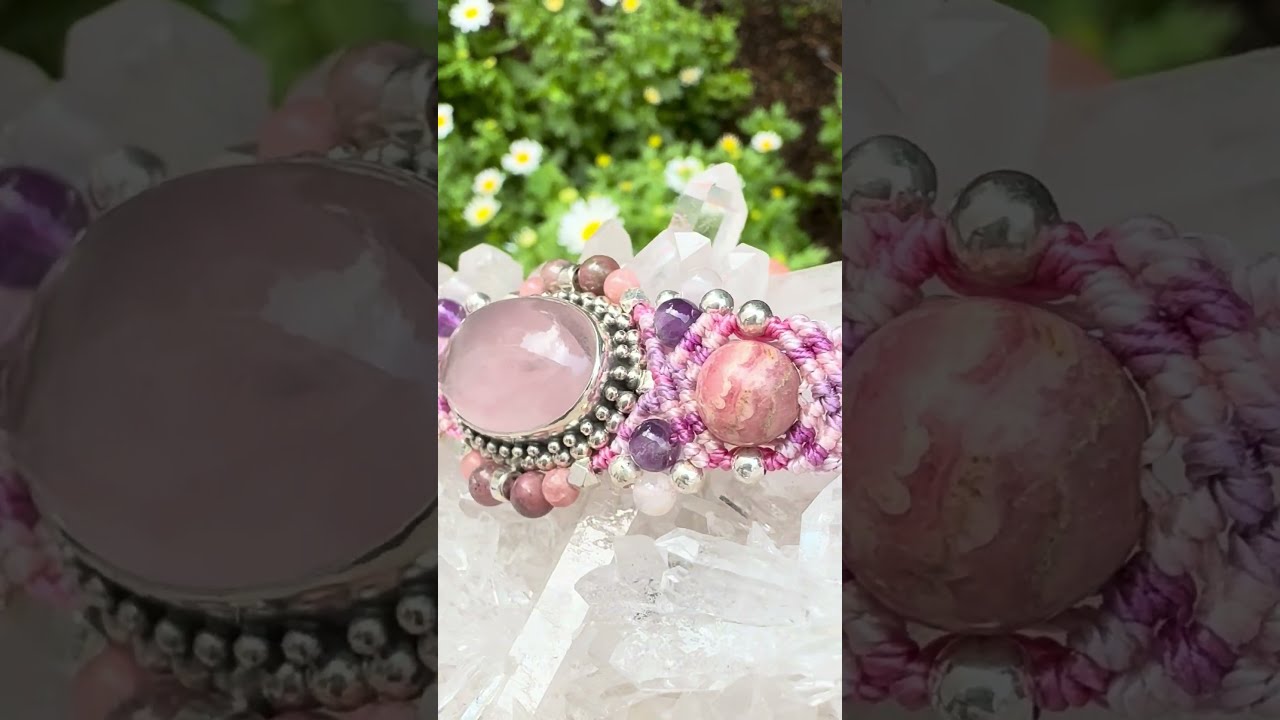 イーシャジュエリー【】/ローズクォーツ/インカローズ/ムーンストーン 