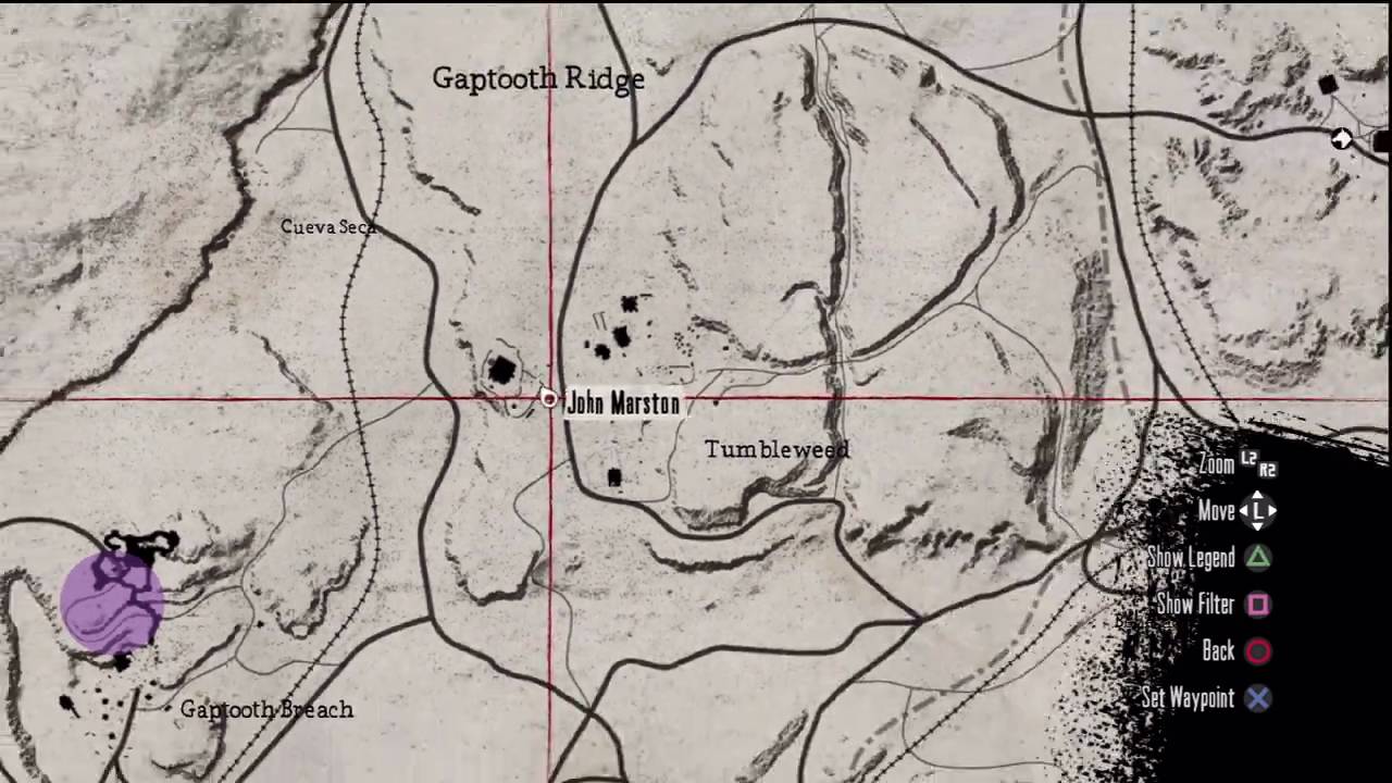 Red Dead Redemption Tumbleweed Location for Treasure 3 YouTube