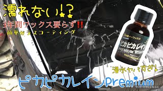 ボディが濡れない！！？ピカピカレインプレミアム！施工動画！やすいよ！！