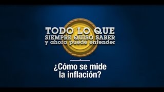 ¿Cómo se mide la inflación?