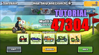 🎮 47304 Tutorial 🎮 (Hop, Skip And Crunch) - Hill Climb Racing 2 screenshot 4