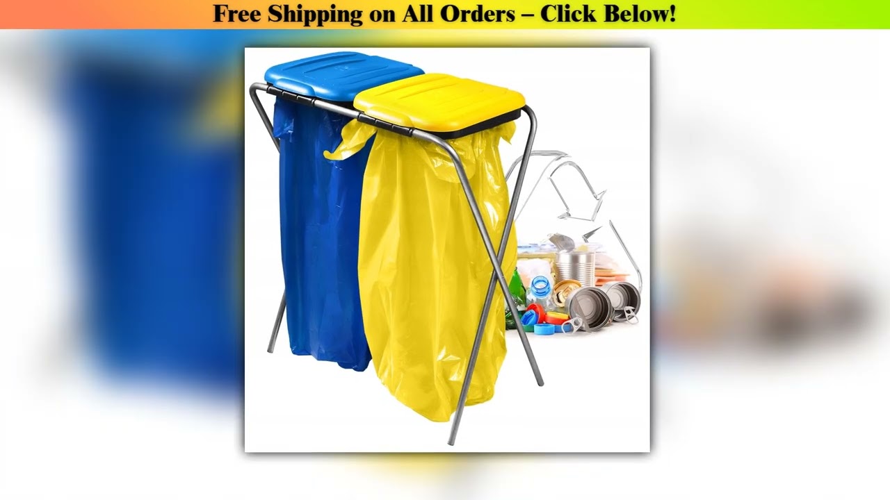 KADAX Rack Garbage Segregation Basket 2 Posts Sack Rack 120L Wholesale Best Quality New Collection