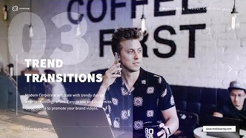 Modern Business Slideshow After Effects Templates