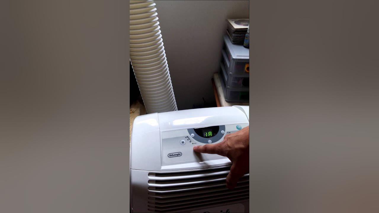 Ineficiência do ar condicionado portátil DeLonghi 10500 BTU - parte 1 -  YouTube