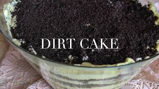 Easy Recipes Dirt Cake oreos Cool Whip Cream Cheese Vanilla Pudding  More