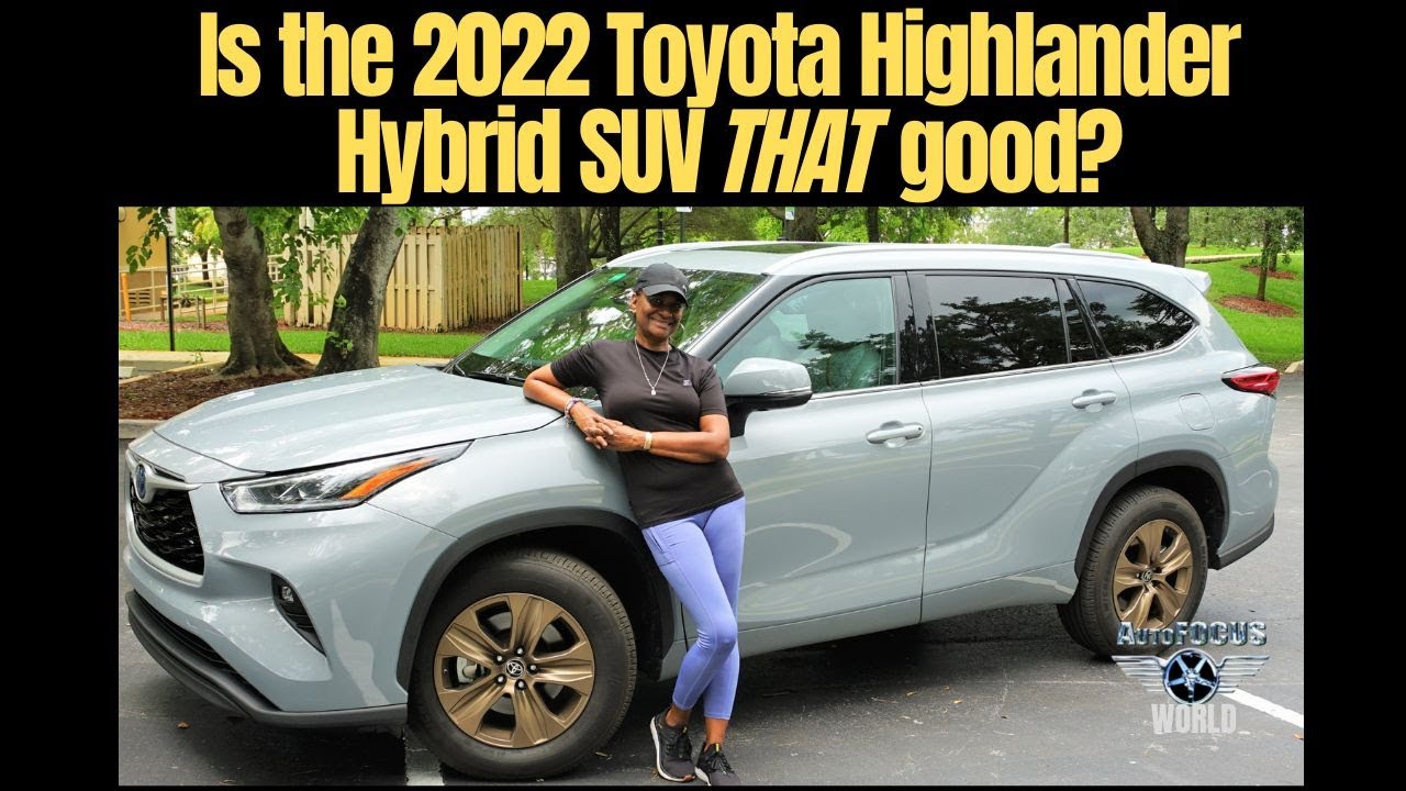 How the Toyota Highlander SUV combines tech and design