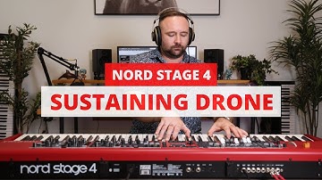 Nord Stage 4 - Building a Sustaining Drone Pad and Piano Layered Sound Tutorial - Church/Worship Pad