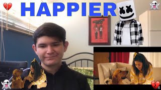 💔☹️ REACCIÓN A MARSHMELLO, BASTILLE - HAPPIER (ESPAÑOL) ☹️❤️
