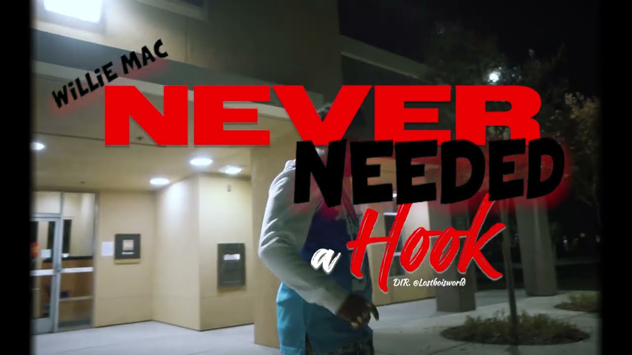 Watch Willie Mac - Never Needed A Hook | Official Music Video on YouTube Watch Willie Mac - Never Needed A Hook | Official Music Video on YouTube