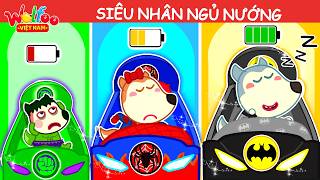 Siêu Nhân Ngủ Nướng | Hoạt Hình Vui Nhộn | 🇻🇳 Wolfoo Việt Nam