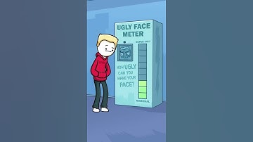 The  Ugly  Face  Meter ( original Animation   Meme #funny #edit #viral #memes