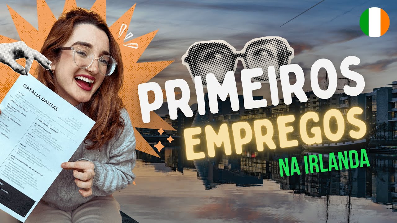 TRABALHOS FÁCEIS na IRLANDA para Intercambistas recém-chegados / SEM INGLÊS