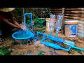 Super easy PVC pipe and bottle water power project that totally works!