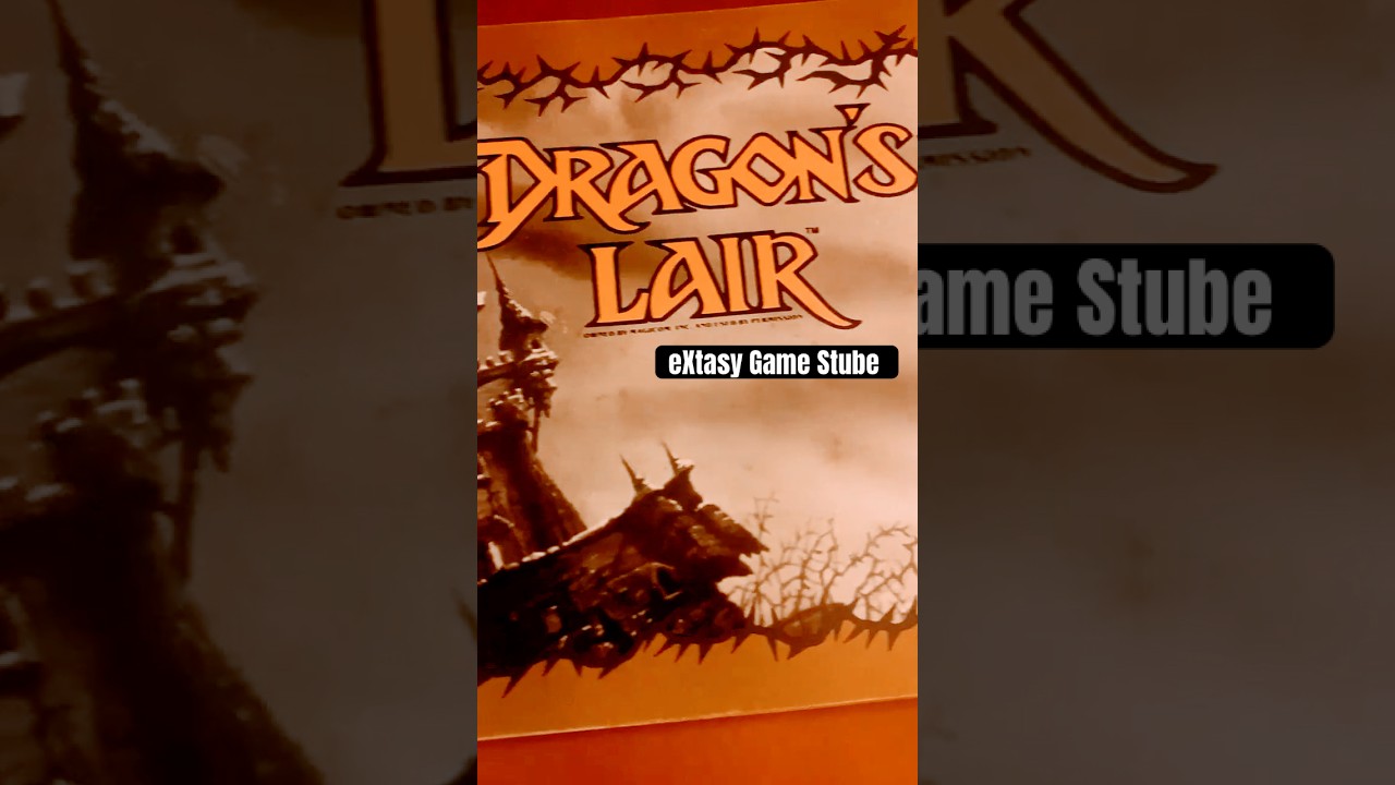 Dragon's Lair - COLECO su COLECO-ADAM. Anno 1984