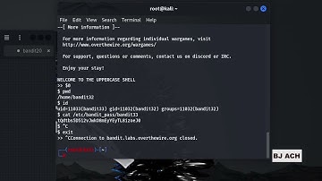 [Kali Linux] CTF Bandit : Level 32 → Level 33 [Over the wire]