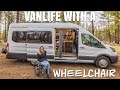 Camper Van Build w/ Wheelchair Lift for Paralympic Olympic Athlete