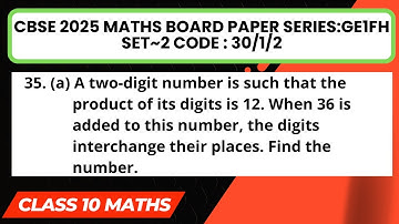 A two-digit number is such that the product of its digits is 12. When 36 is added to this number