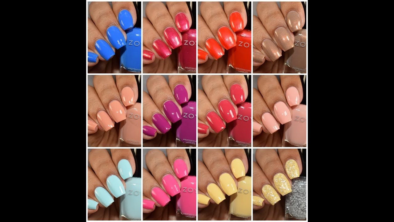 Zoya Nail Treatments: Barefoot Collection (Part 1)