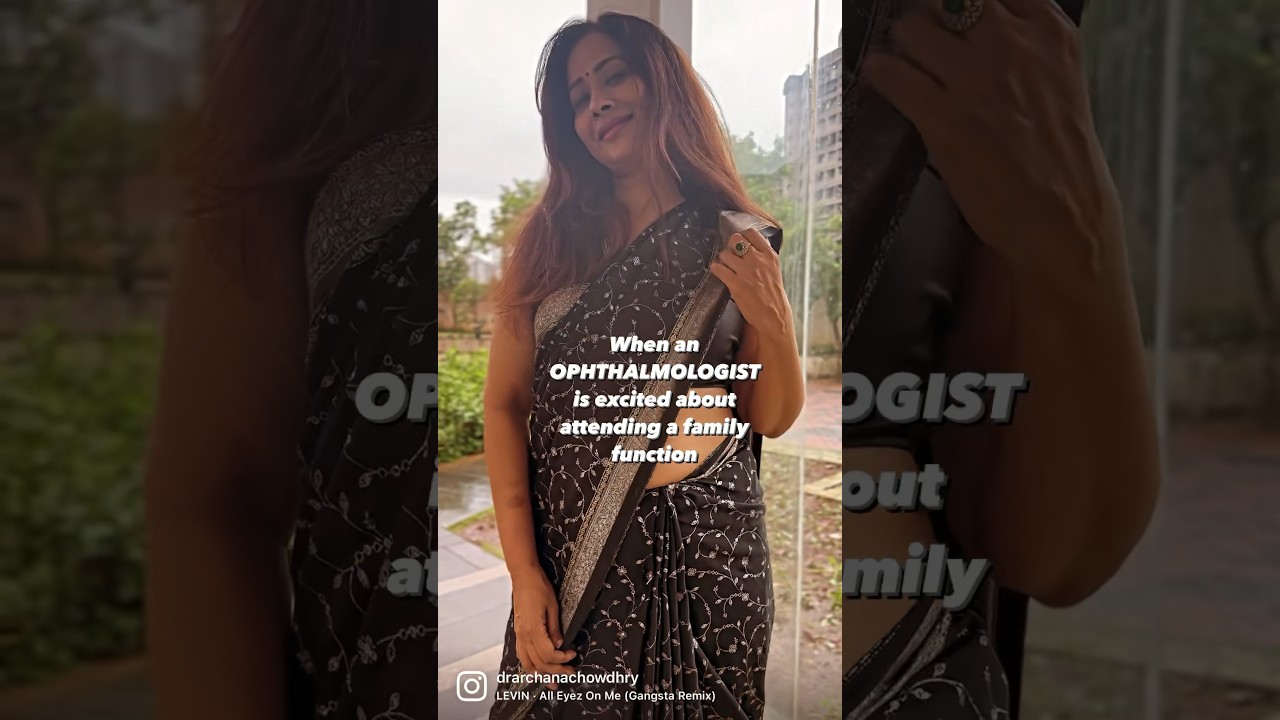 Being an ophthalmologist in family functions be like ! 