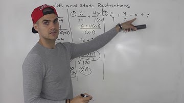 MCR3U - Adding & Subtracting Rational Expressions Part 4 - Grade 11 Functions