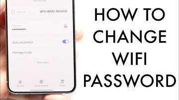 How To Change Your WIFI Password From Your Android! (2024)