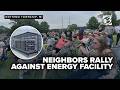 Neighbors against battery energy facility that could be built on rural land near homes, agriculture