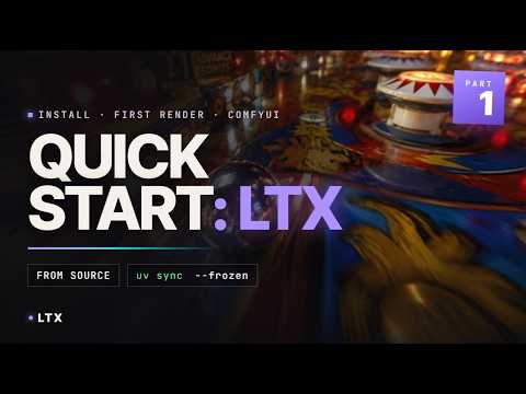 LTX-2.3 Quickstart in ComfyUI: Install, Models, and Your First Workflow
