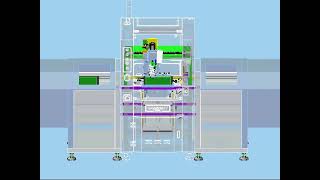 Carrier Flowing Back In-Line PCB Separator GAM300AT