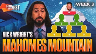 Justin Herbert falls, Dak climbs, Will Josh Allen or Purdy beat Patrick on Mahomes Mountain? | FTF screenshot 2