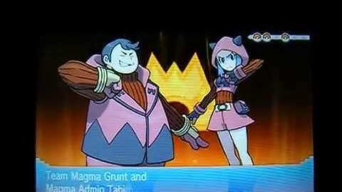 Meteor Falls pokemon Omega Ruby (battle and cut scenes)