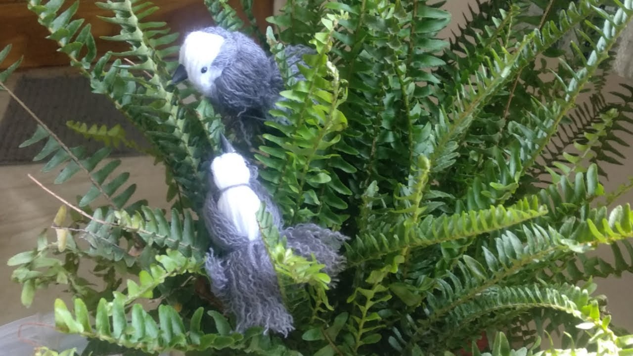 DIY Room Decor idea/Love birds/Easy Woolen Bird craft/ Wall Hanging Idea