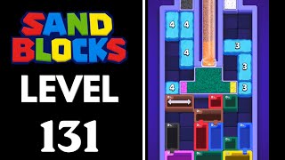 Sand Blocks: Drop Puzzle Level 131 Walkthrough 