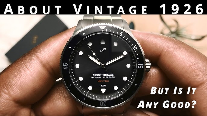 About Vintage 1926 AT' Sea Diver Hands-On Review 