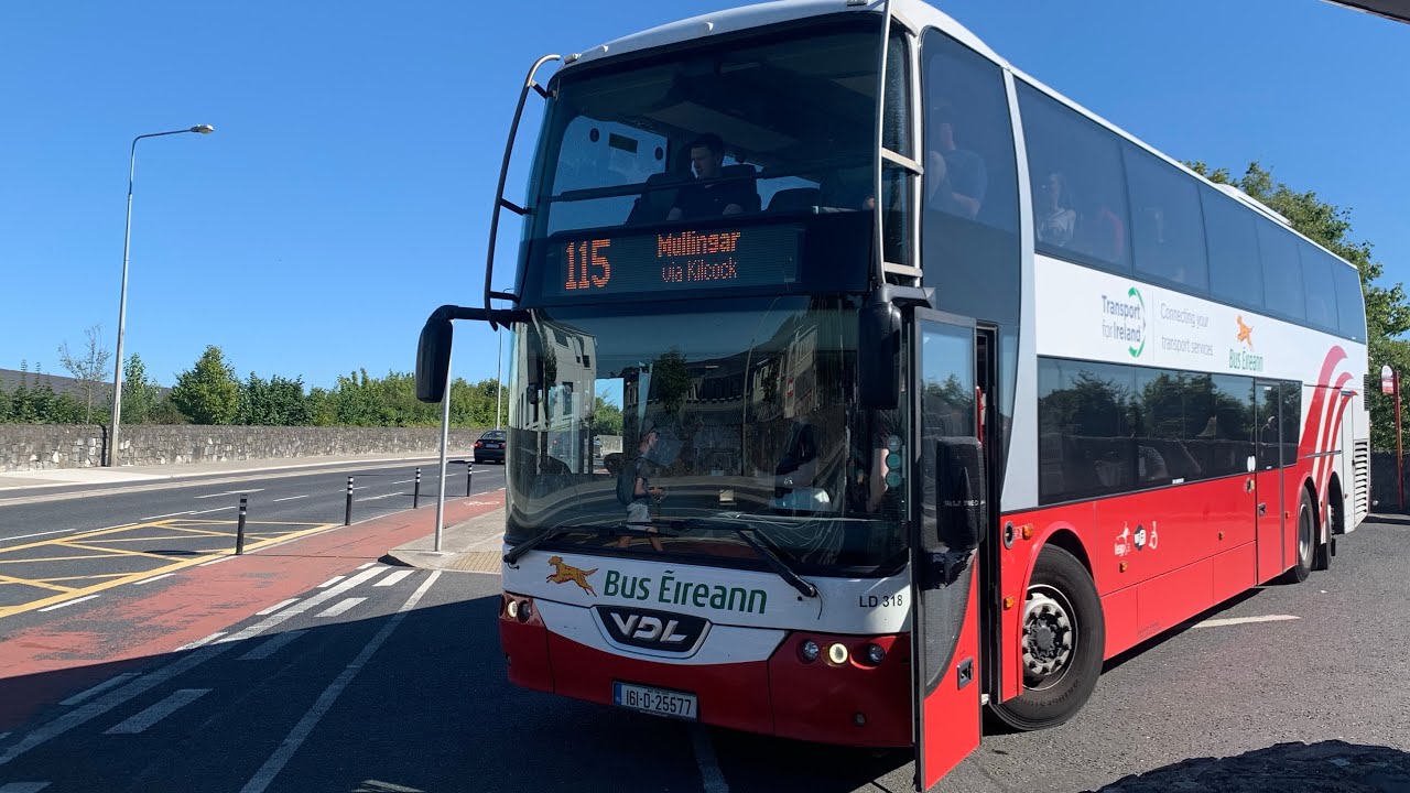A Ride On Bus Eireann Route 115 Towards Mullingar. (LD318) - YouTube