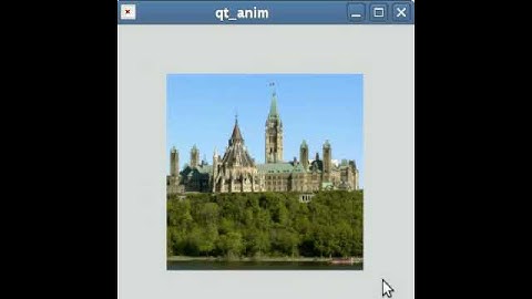 Qt Animation 1