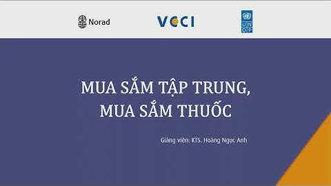 Đánh giá mua sắm tập trung năm 2024