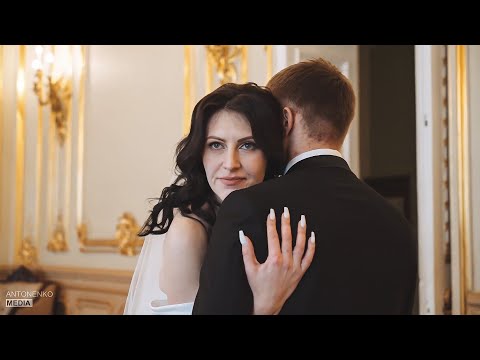 Регистрация во Дворце бракосочетания №1. Съемка видео в ЗАГСе Санкт-Петербурга