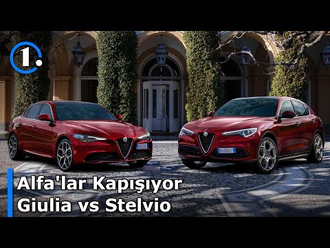 Alfa Romeo Giulia vs Stelvio | Alfa'lar Kapışıyor | Karşı Karşıya
