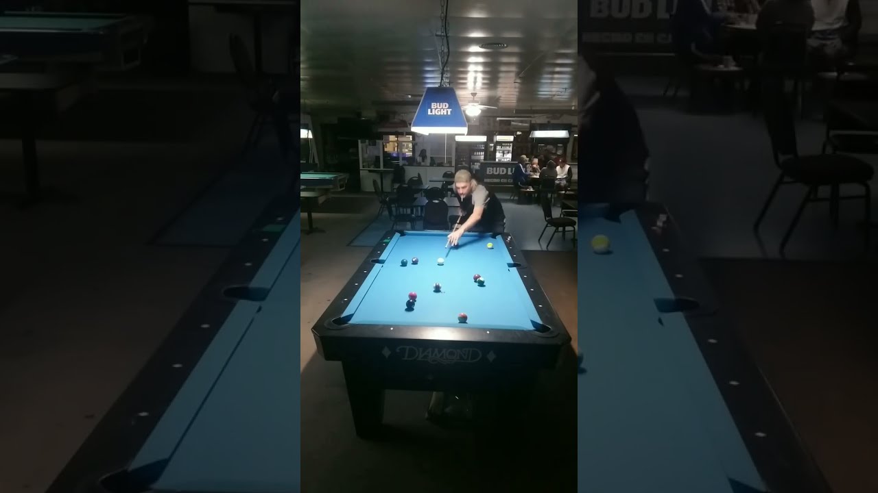  Youtubeshorts Playing Number 14 Run Out Pool