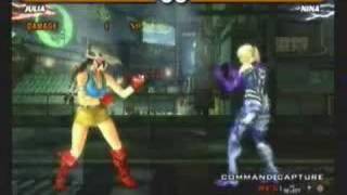 TEkken5.0 Julia Combo MOVIE in KOR
