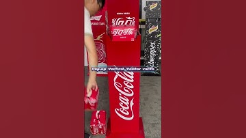 Pop-up Spring-Loaded Vertical Vendor Merchandise Rack #displayracks #customizedretaildisplays