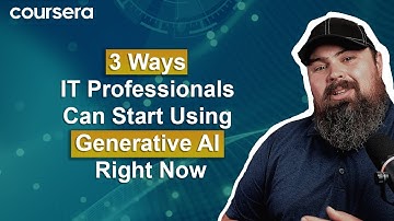 3 Ways IT Professionals Can Start Using Generative AI Right Now