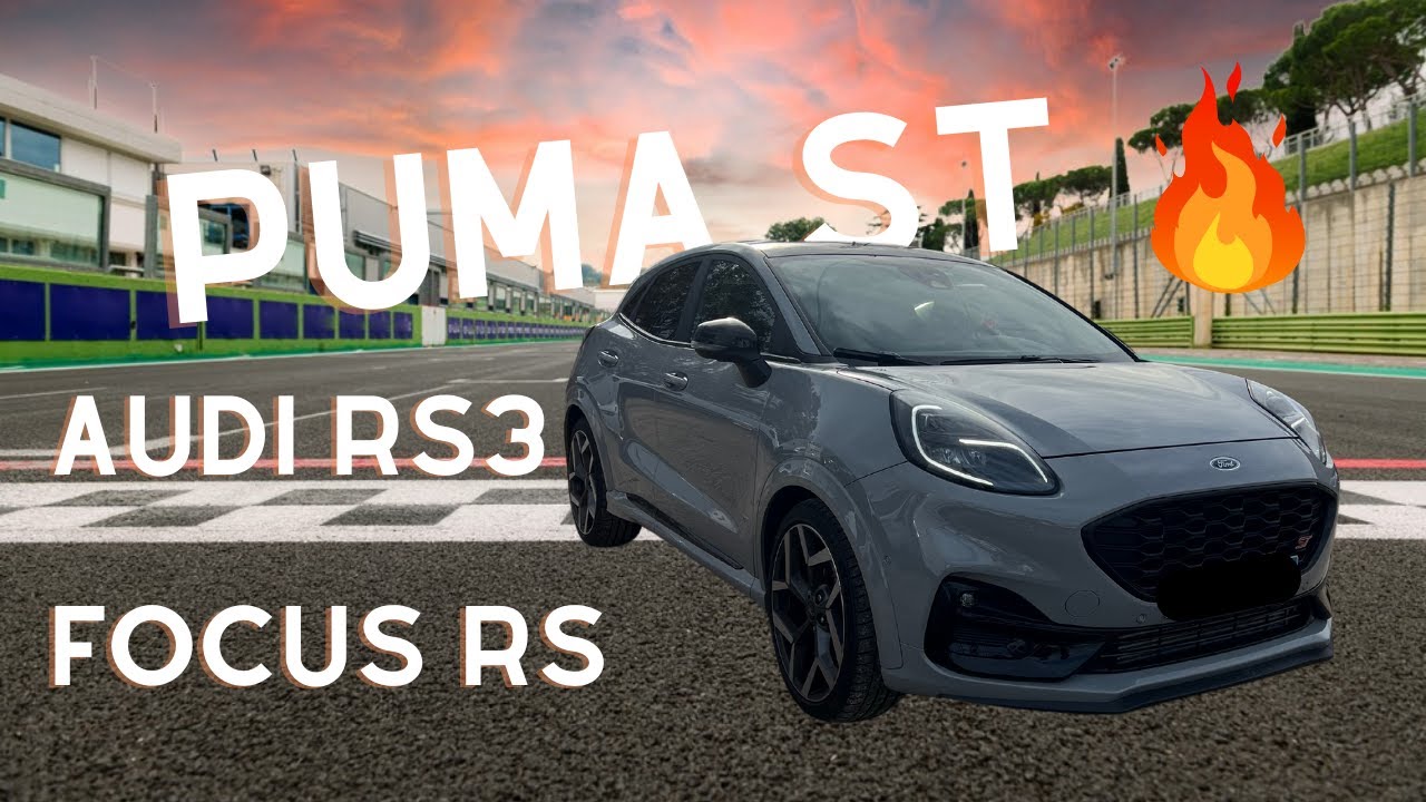 PUMA ST vs RS3 vs FOCUS RS 🔥 CIRCUIT CHATEAU GAILLARD